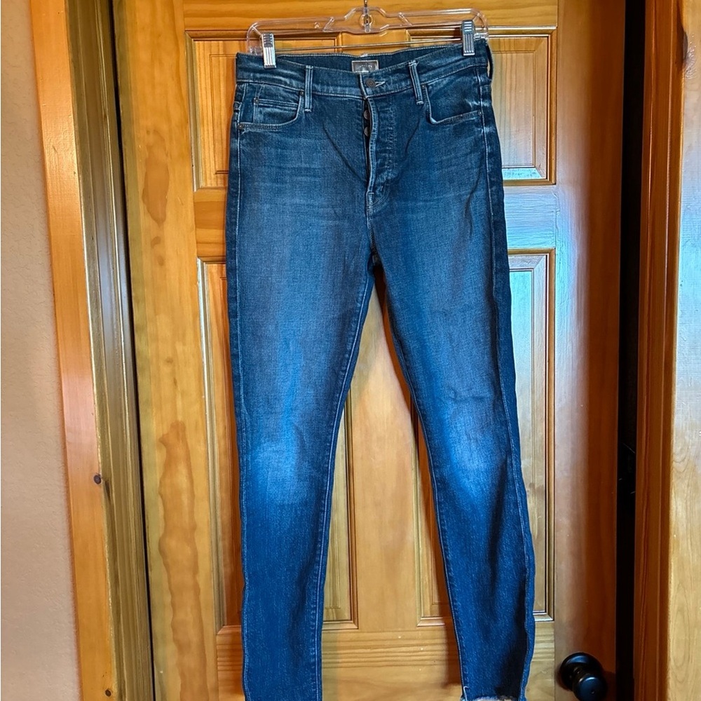 Mother jeans The Stunner Fray Roasting Nuts size 26